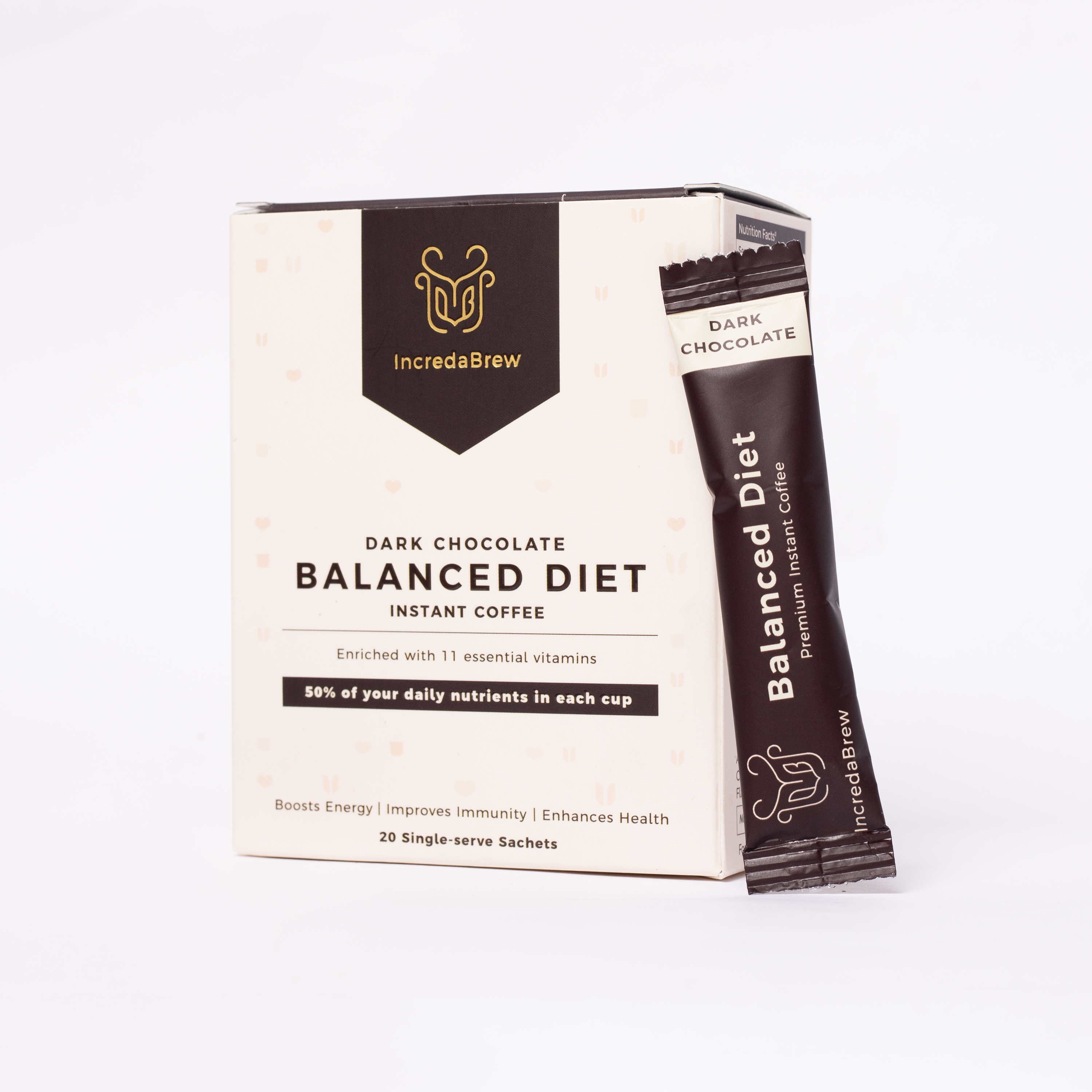 Dark Chocolate Wellness Instant Coffee