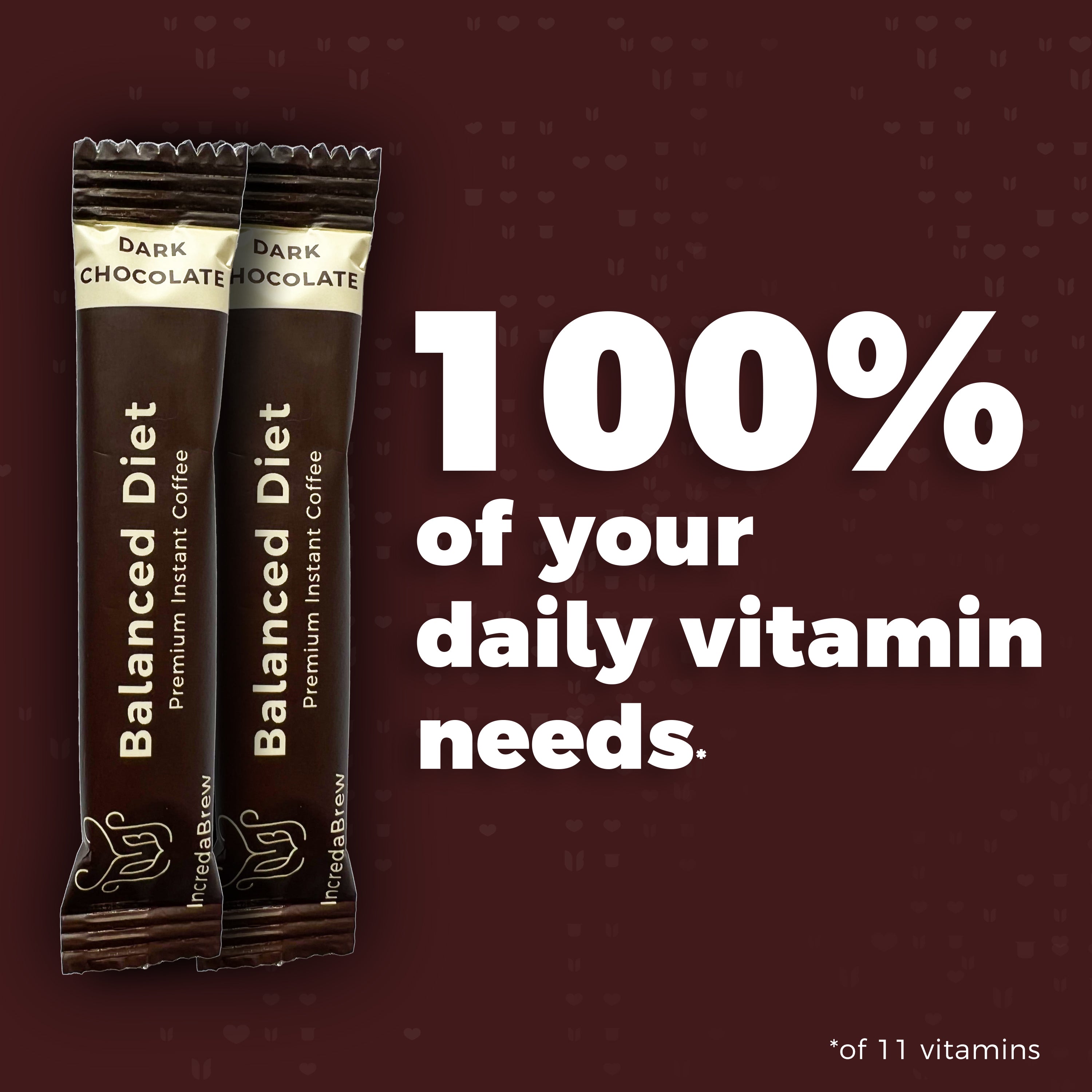 Dark Chocolate Wellness Instant Coffee