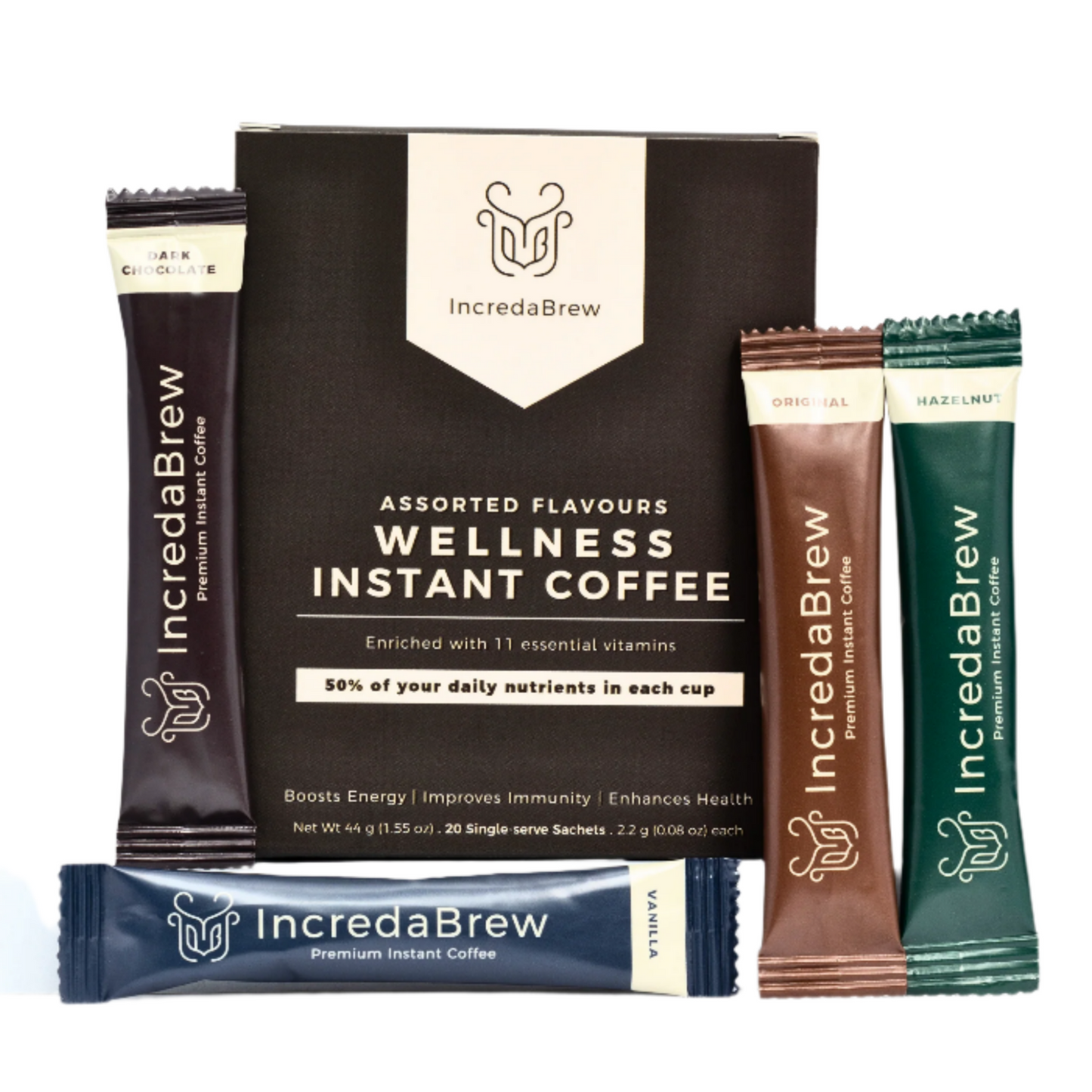 Assorted Flavours Wellness Instant Coffee