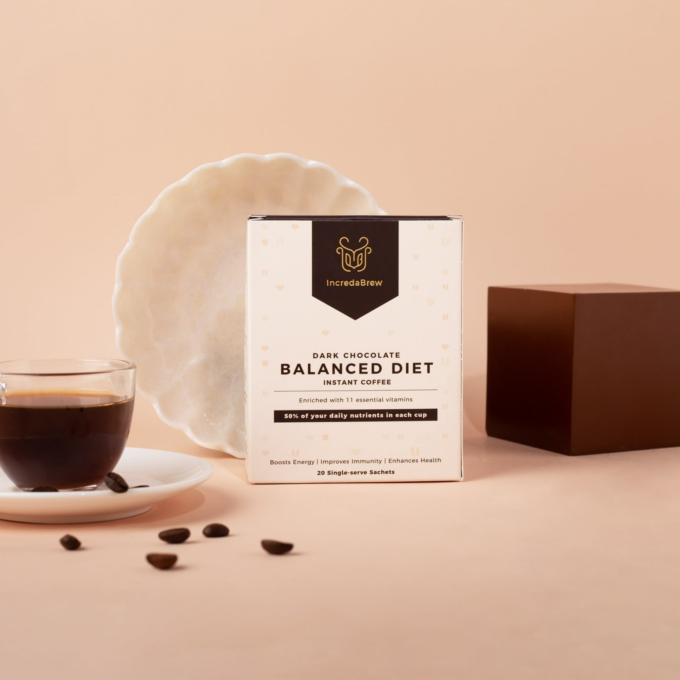 Dark Chocolate Wellness Instant Coffee