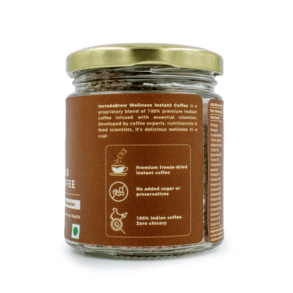 Original Wellness Instant Coffee - 50 gm Jar