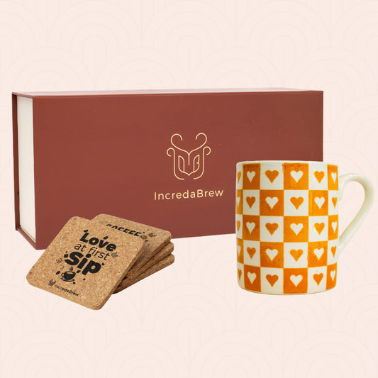 Giftbox, Mug & 4 Coasters