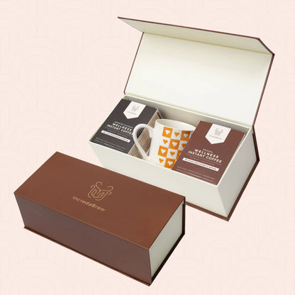 Twin Coffee Box + Mug Set