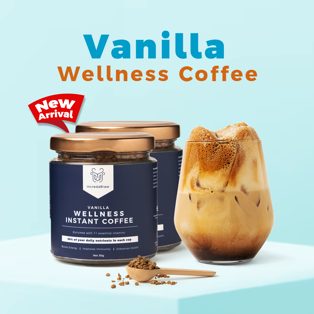 Vanilla Wellness Instant coffee - 2 X 50 Gm Jars