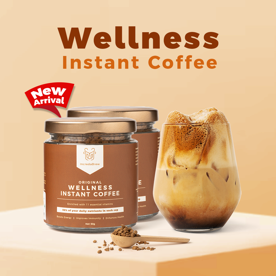 Original Wellness Instant Coffee - 2 x 50 gm Jars